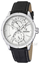 Festina Sølvfarget/Lær Ø46 mm Festina Sølvfarget/Lær Ø46 mm