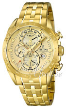 Festina Champagnefarget/Gulltonet stål Ø44 mm Festina Champagnefarget/Gulltonet stål Ø44 mm