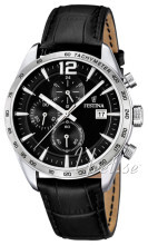 Festina Sort/Lær Ø44 mm Festina Sort/Lær Ø44 mm