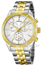 Festina Hvit/Gulltonet stål Ø43 mm Festina Hvit/Gulltonet stål Ø43 mm