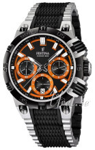 Festina Sort/Stål Ø45 mm Festina Sort/Stål Ø45 mm