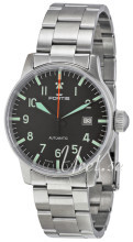 Fortis Flieger Sort/Stål Ø40 mm Fortis Flieger Sort/Stål Ø40 mm