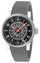 Fortis Spacematic Sort/Gummi Ø40 mm Fortis Spacematic Sort/Gummi Ø40 mm