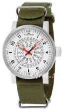 Fortis Spacematic Hvit/Tekstil Ø40 mm Fortis Spacematic Hvit/Tekstil Ø40 mm