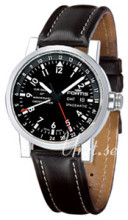 Fortis Spacematic Sort/Lær Ø40 mm Fortis Spacematic Sort/Lær Ø40 mm