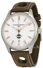 Frederique Constant Vintage Rally Sølvfarget/Lær Ø40 mm Frederique Constant Vintage Rally Sølvfarget/Lær Ø40 mm