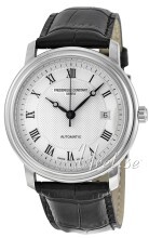 Frederique Constant Classics Sølvfarget/Lær Ø40 mm Frederique Constant Classics Sølvfarget/Lær Ø40 mm