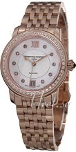 Frederique Constant Ladies Automatic Hvit/Rose-gulltonet stål Ø3 Frederique Constant Ladies Automatic Hvit/Rose-gulltonet stål Ø3