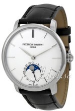 Frederique Constant Maxime Manufacture Automatic Sølvfarget/Lær Frederique Constant Maxime Manufacture Automatic Sølvfarget/Lær
