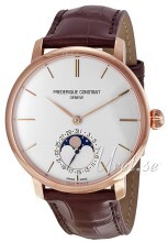 Frederique Constant Maxime Manufacture Automatic Sølvfarget/Lær Frederique Constant Maxime Manufacture Automatic Sølvfarget/Lær