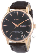 Gant Grå/Lær Ø43 mm Gant Grå/Lær Ø43 mm