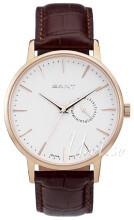 Gant Park Hill Hvit/Lær Ø43 mm Gant Park Hill Hvit/Lær Ø43 mm