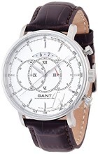 Gant Cameron Hvit/Lær Ø45 mm Gant Cameron Hvit/Lær Ø45 mm