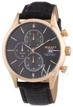 Gant Vermont Grå/Lær Ø44 mm Gant Vermont Grå/Lær Ø44 mm