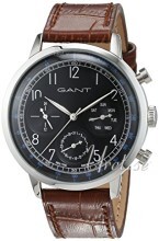 Gant Sort/Lær Ø42 mm Gant Sort/Lær Ø42 mm