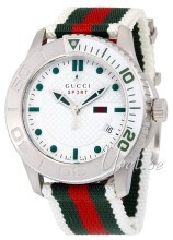Gucci G-Timeless Hvit/Tekstil Ø44 mm Gucci G-Timeless Hvit/Tekstil Ø44 mm