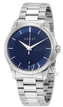Gucci G-Timeless Blå/Stål Ø38 mm Gucci G-Timeless Blå/Stål Ø38 mm