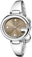 Gucci Guccissima Brun/Stål Ø36 mm Gucci Guccissima Brun/Stål Ø36 mm