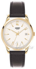 Henry London Westminster Hvit/Lær Ø39 mm Henry London Westminster Hvit/Lær Ø39 mm