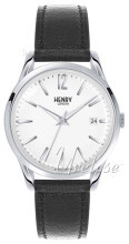 Henry London Westminster Hvit/Lær Ø39 mm Henry London Westminster Hvit/Lær Ø39 mm