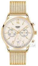 Henry London Stratford Antikkhvit/Gulltonet stål Ø41 mm Henry London Stratford Antikkhvit/Gulltonet stål Ø41 mm
