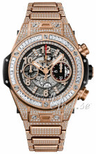 Hublot Big Bang 44.5mm Skjelettkuttet/18 karat rosé gull Ø44.5 m Hublot Big Bang 44.5mm Skjelettkuttet/18 karat rosé gull Ø44.5 m