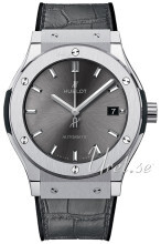 Hublot Classic Fusion Grå/Lær Ø38 mm Hublot Classic Fusion Grå/Lær Ø38 mm
