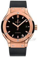 Hublot Classic Fusion Sort/Gummi Ø33 mm Hublot Classic Fusion Sort/Gummi Ø33 mm