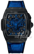 Hublot Big Bang 44.5mm Skjelettkuttet/Lær Ø44.5 mm Hublot Big Bang 44.5mm Skjelettkuttet/Lær Ø44.5 mm