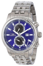 Invicta Specialty Blå/Stål Ø45 mm Invicta Specialty Blå/Stål Ø45 mm