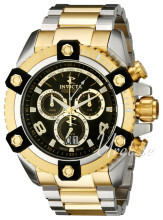 Invicta Arsenal Sort/Gulltonet stål Ø57 mm Invicta Arsenal Sort/Gulltonet stål Ø57 mm
