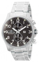 Invicta II Sort/Stål Ø50 mm Invicta II Sort/Stål Ø50 mm