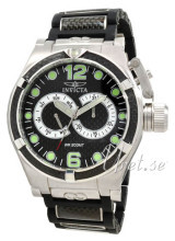 Invicta Corduba Sort/Stål Ø52 mm Invicta Corduba Sort/Stål Ø52 mm