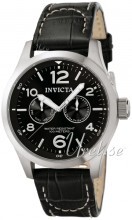 Invicta I-Force Military Sort/Lær Ø48 mm Invicta I-Force Military Sort/Lær Ø48 mm