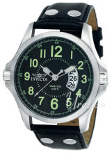 Invicta II Sort/Lær Ø47 mm Invicta II Sort/Lær Ø47 mm