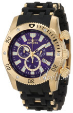 Invicta Sea Spider Blå/Gulltonet stål Ø50 mm Invicta Sea Spider Blå/Gulltonet stål Ø50 mm
