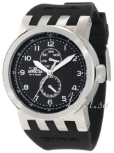 Invicta DNA Sort/Gummi Ø46 mm Invicta DNA Sort/Gummi Ø46 mm
