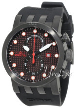 Invicta DNA Sort/Gummi Ø46 mm Invicta DNA Sort/Gummi Ø46 mm