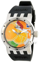 Invicta DNA Orange/Gummi Ø46 mm Invicta DNA Orange/Gummi Ø46 mm