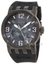 Invicta DNA Sort/Gummi Ø46 mm Invicta DNA Sort/Gummi Ø46 mm