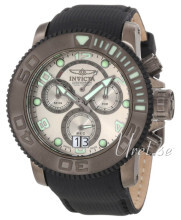 Invicta Sea Hunter Grå/Tekstil Ø50 mm Invicta Sea Hunter Grå/Tekstil Ø50 mm