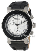 Invicta Ocean Reef Sølvfarget/Lær Ø46 mm Invicta Ocean Reef Sølvfarget/Lær Ø46 mm