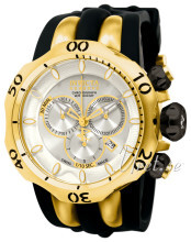 Invicta Venom Sølvfarget/Gummi Ø53.7 mm Invicta Venom Sølvfarget/Gummi Ø53.7 mm