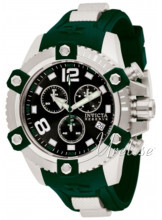 Invicta Arsenal Reserve Sort/Gummi Ø46 mm Invicta Arsenal Reserve Sort/Gummi Ø46 mm