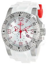 Invicta Excursion Sølvfarget/Gummi Ø53 mm Invicta Excursion Sølvfarget/Gummi Ø53 mm