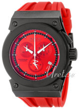 Invicta Akula Rød/Gummi Ø52 mm Invicta Akula Rød/Gummi Ø52 mm