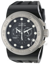 Invicta Akula Sort/Gummi Ø54 mm Invicta Akula Sort/Gummi Ø54 mm