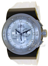 Invicta Akula Sølvfarget/Gummi Ø54 mm Invicta Akula Sølvfarget/Gummi Ø54 mm