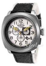 Invicta Aviator Hvit/Lær Ø50 mm Invicta Aviator Hvit/Lær Ø50 mm