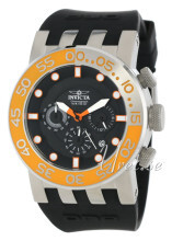 Invicta DNA Sort/Gummi Ø46 mm Invicta DNA Sort/Gummi Ø46 mm